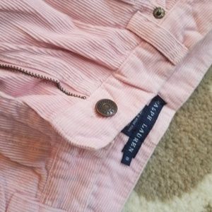 Pink corduroy by polo